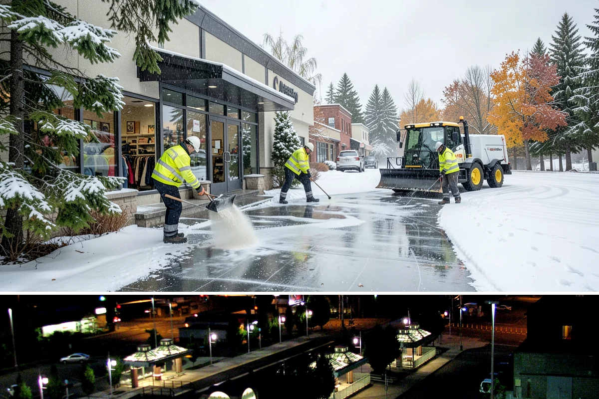 4-Inch Trigger Snow Removal in Auburn, King County, WA - This plan mainly engages during the occasional heavy storms that reach the lowlands in mid-winter.