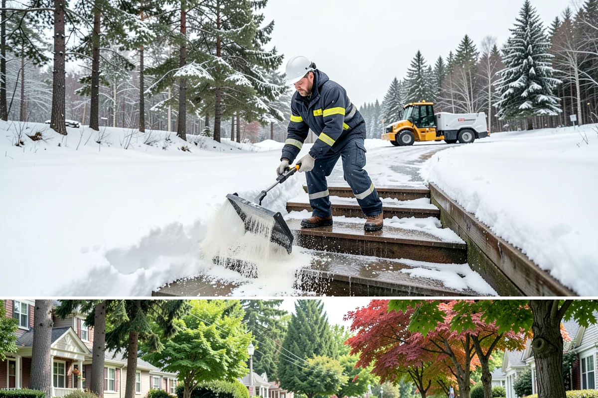 4-Inch Trigger Snow Removal in Beaux Arts Village, King County, WA - This plan mainly engages during the occasional heavy storms that reach the lowlands in mid-winter.