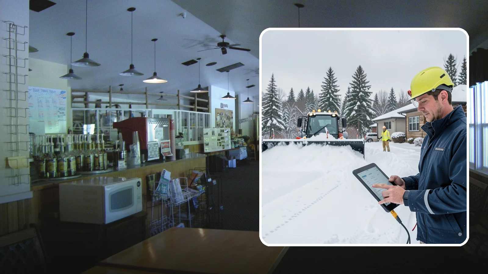 4-Inch Trigger Snow Removal in Black Diamond, King County, WA - Heavy-accumulation service that activates only once four inches have piled up.