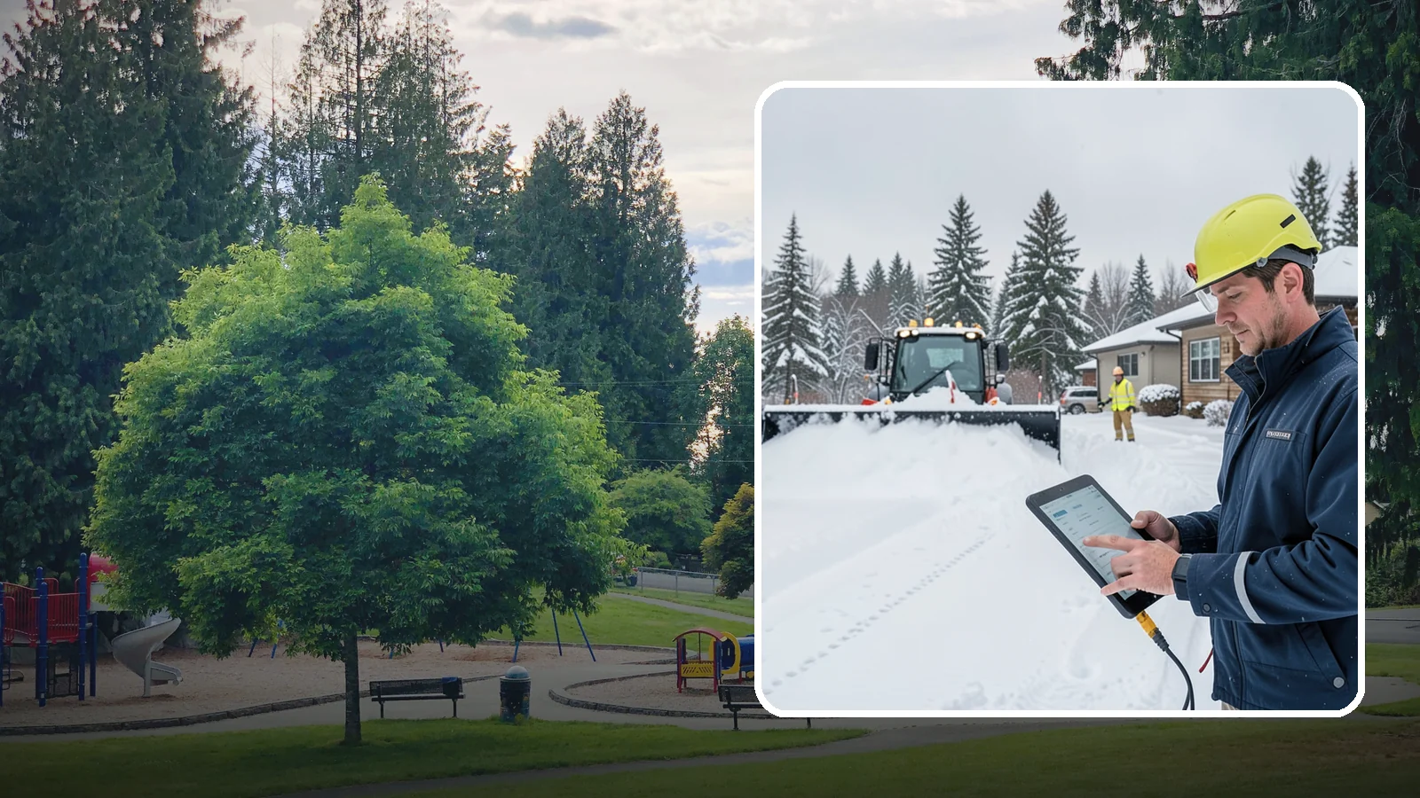 4-Inch Trigger Snow Removal in Bonney Lake, Pierce County, WA - Heavy-accumulation service that activates only once four inches have piled up.