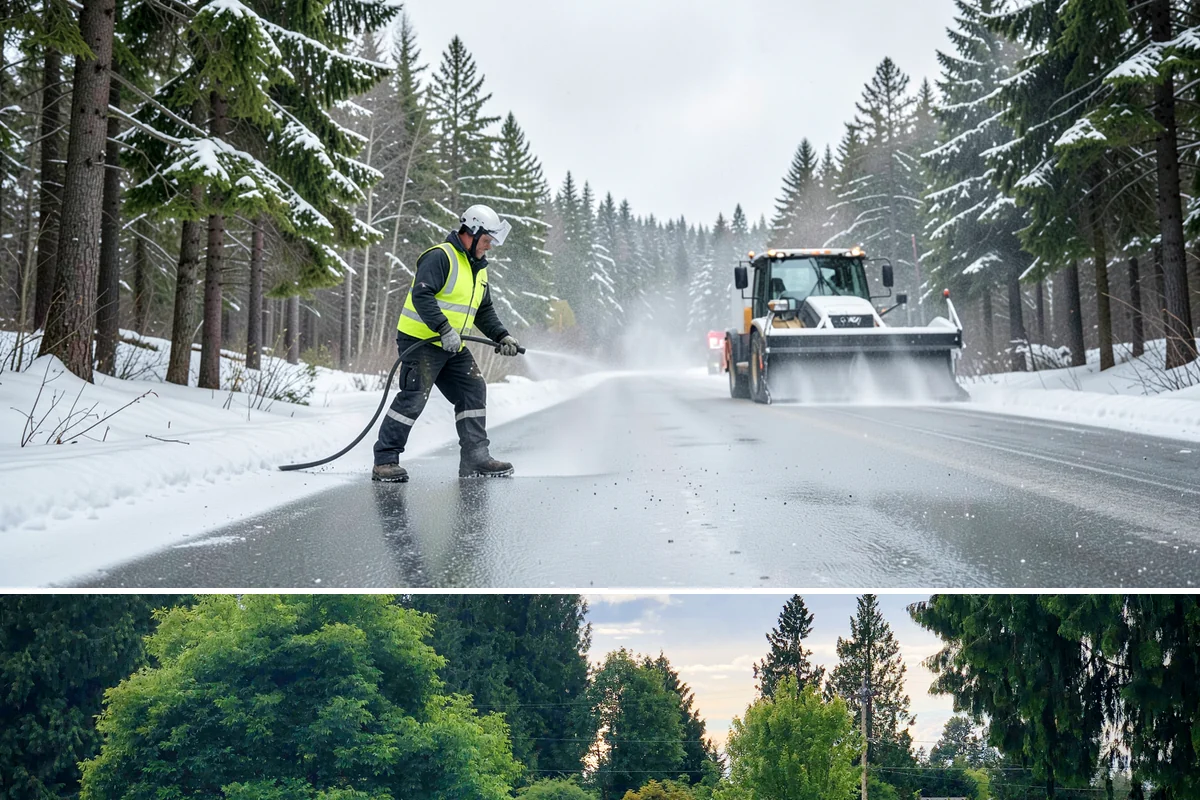 4-Inch Trigger Snow Removal in Bonney Lake, Pierce County, WA - This plan mainly engages during the occasional heavy storms that reach the lowlands in mid-winter.