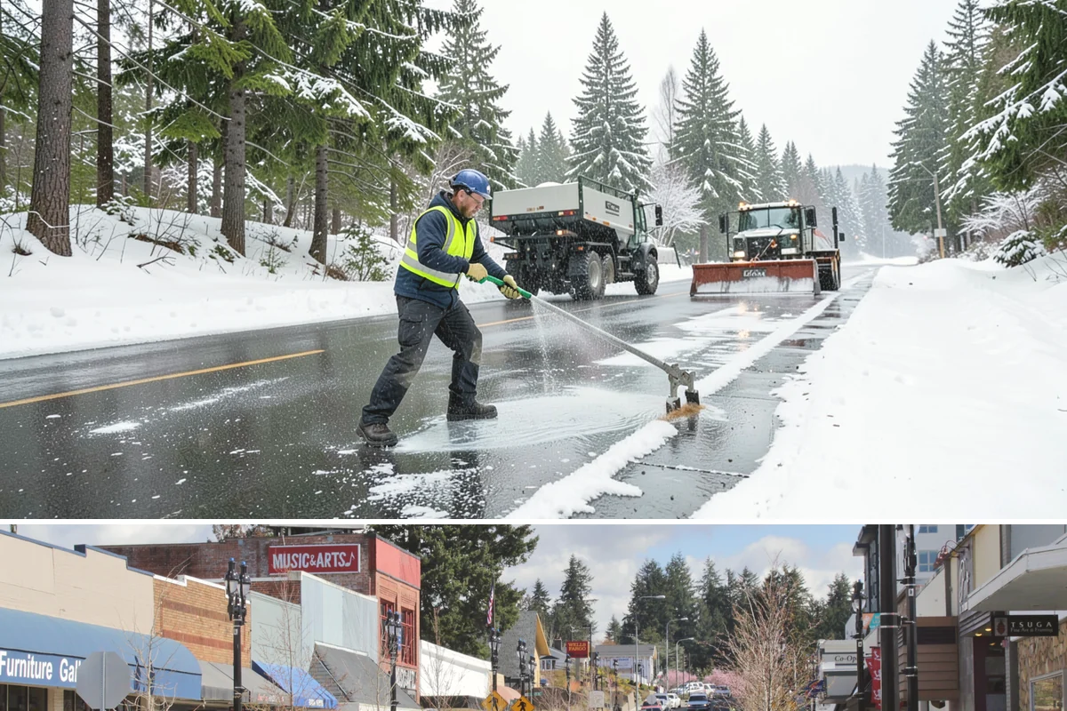 4-Inch Trigger Snow Removal in Bothell, King County, WA - This plan mainly engages during the occasional heavy storms that reach the lowlands in mid-winter.