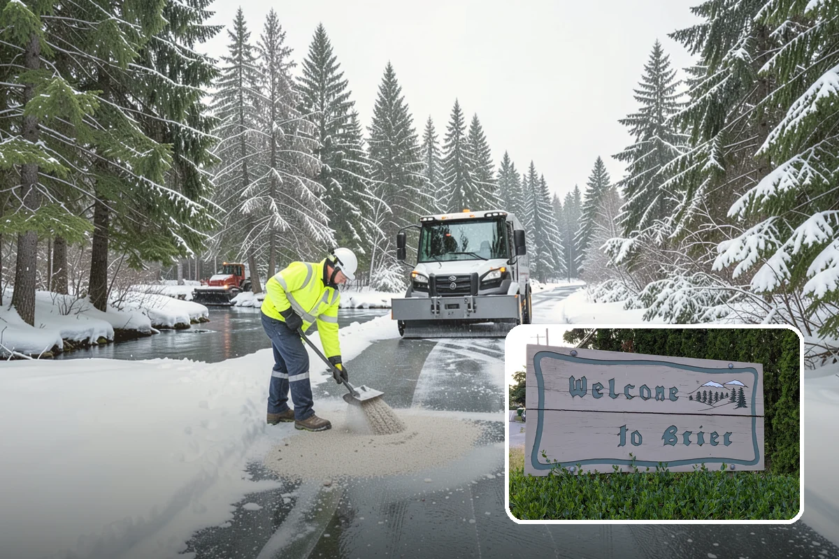 4-Inch Trigger Snow Removal in Brier, Snohomish County, WA - Lowest visit frequency of any trigger tier