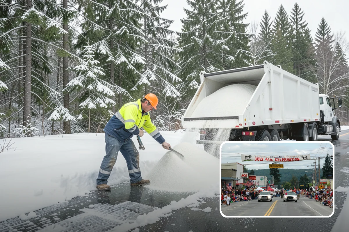 4-Inch Trigger Snow Removal in Carnation, King County, WA - Lowest visit frequency of any trigger tier