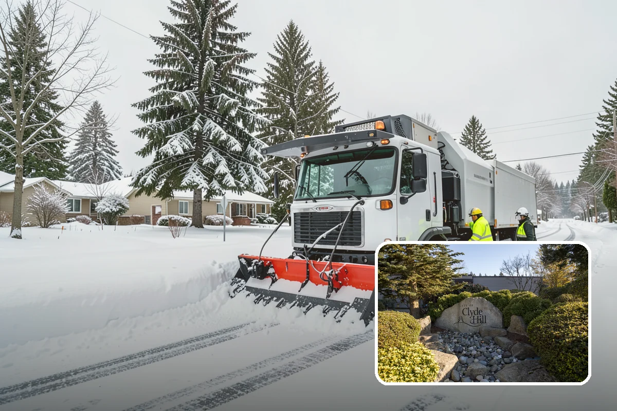 4-Inch Trigger Snow Removal in Clyde Hill, King County, WA - Lowest visit frequency of any trigger tier