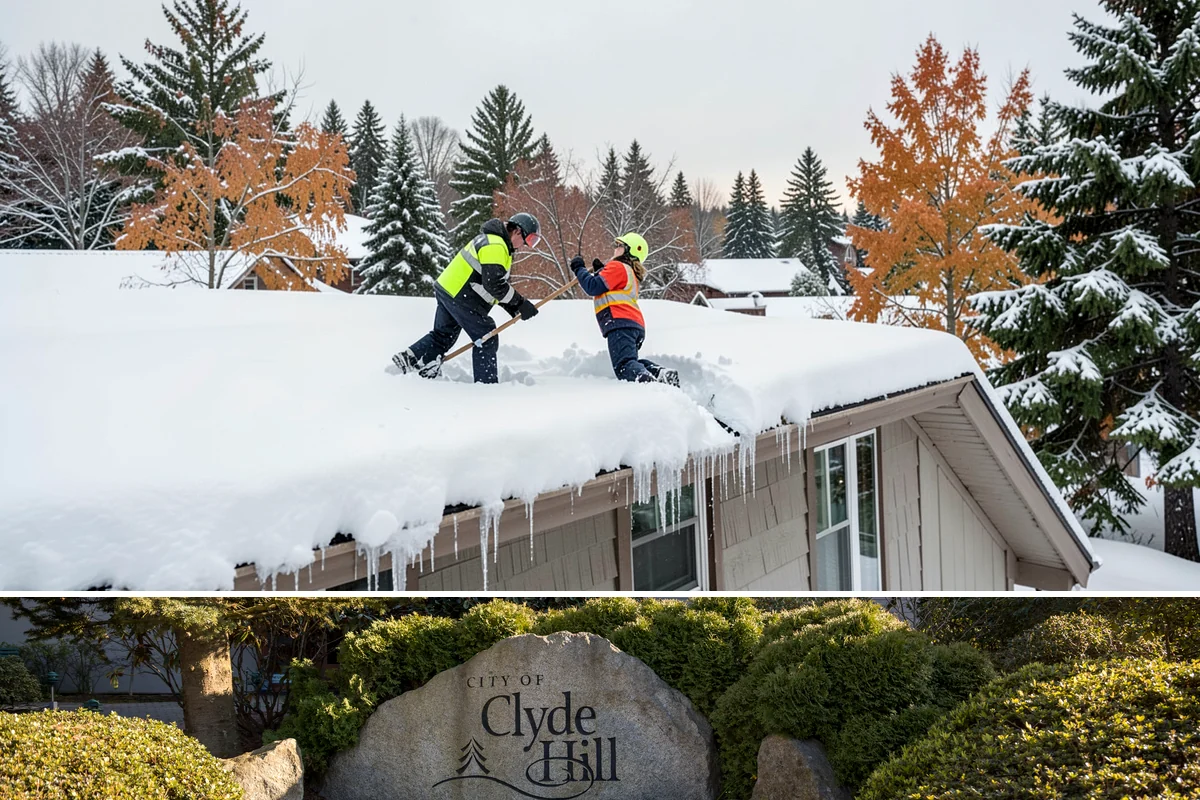 4-Inch Trigger Snow Removal in Clyde Hill, King County, WA - This plan mainly engages during the occasional heavy storms that reach the lowlands in mid-winter.