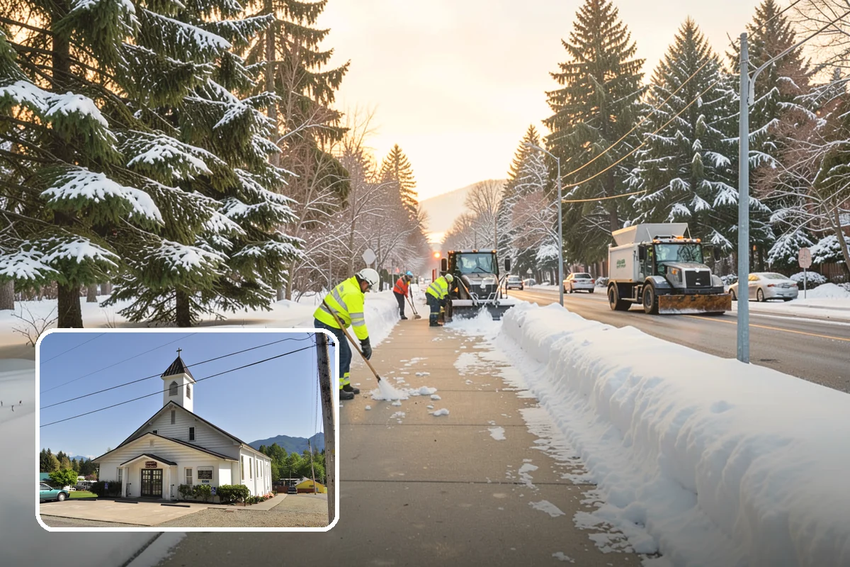 4-Inch Trigger Snow Removal in Concrete, Skagit County, WA - Lowest visit frequency of any trigger tier