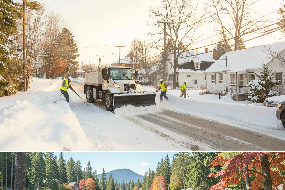4-Inch Trigger Snow Removal in Covington, King County, WA - This plan mainly engages during the occasional heavy storms that reach the lowlands in mid-winter.