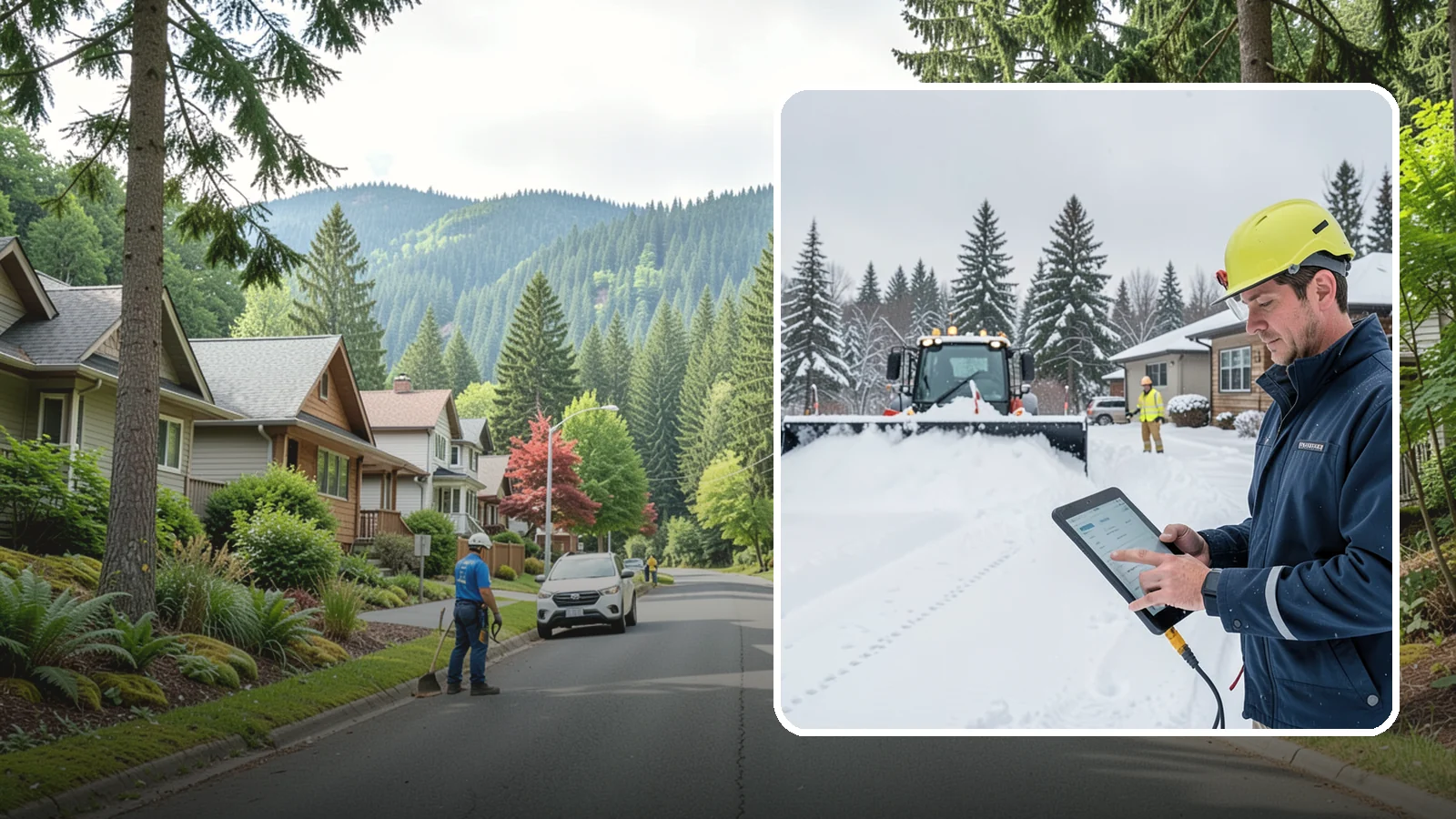 4-Inch Trigger Snow Removal in Darrington, Snohomish County, WA - Heavy-accumulation service that activates only once four inches have piled up.