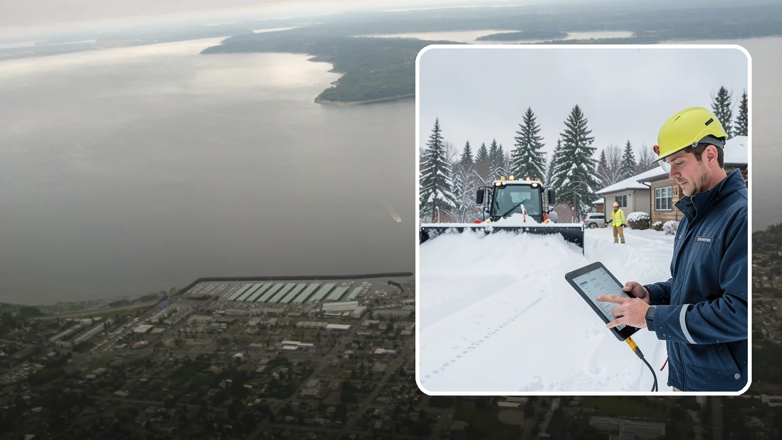 4-Inch Trigger Snow Removal in Des Moines, King County, WA - Heavy-accumulation service that activates only once four inches have piled up.