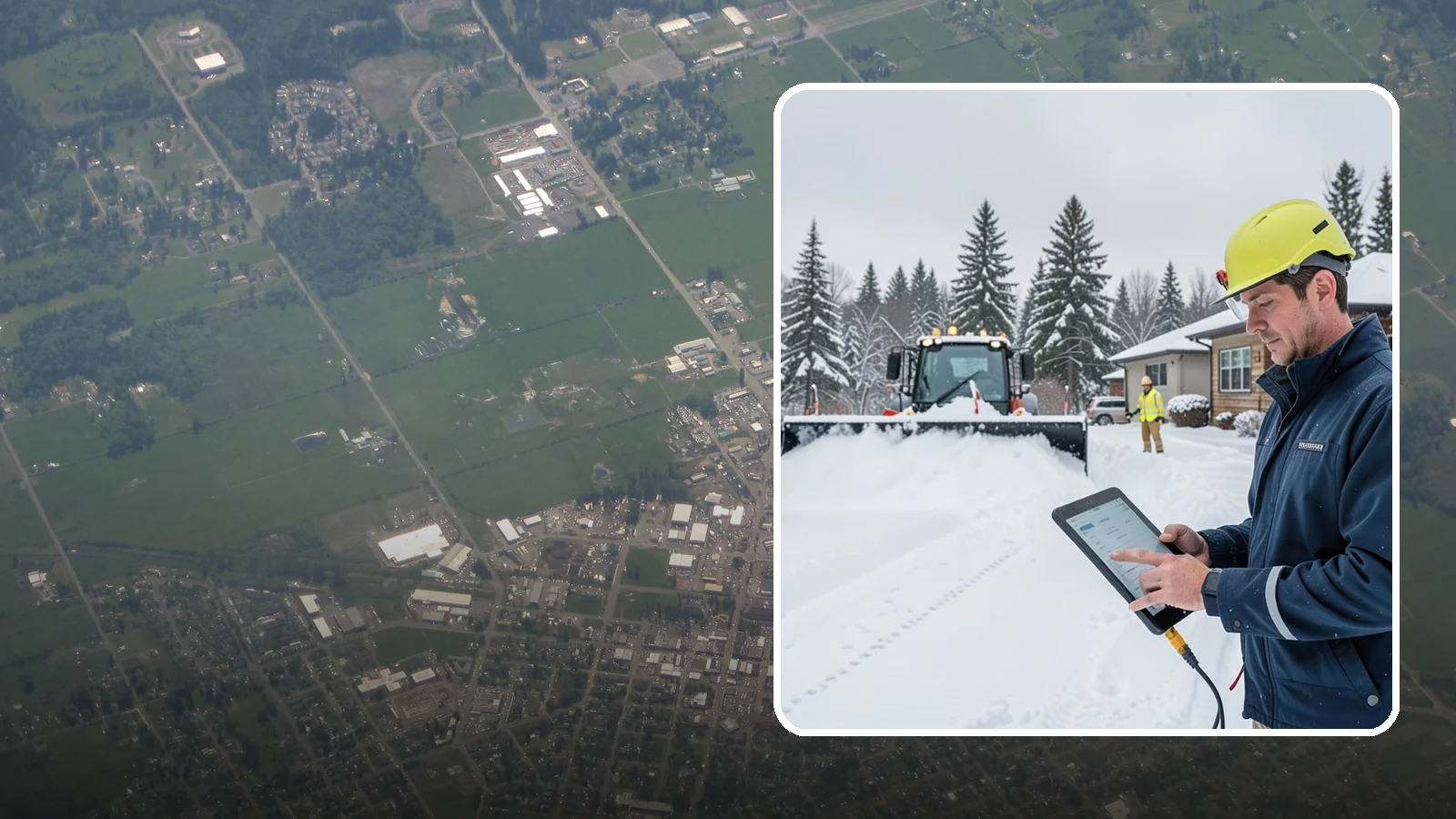 4-Inch Trigger Snow Removal in Enumclaw, King County, WA - Heavy-accumulation service that activates only once four inches have piled up.