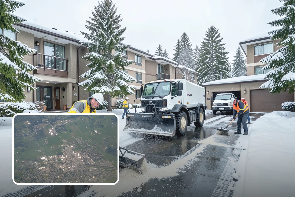 4-Inch Trigger Snow Removal in Enumclaw, King County, WA - Lowest visit frequency of any trigger tier