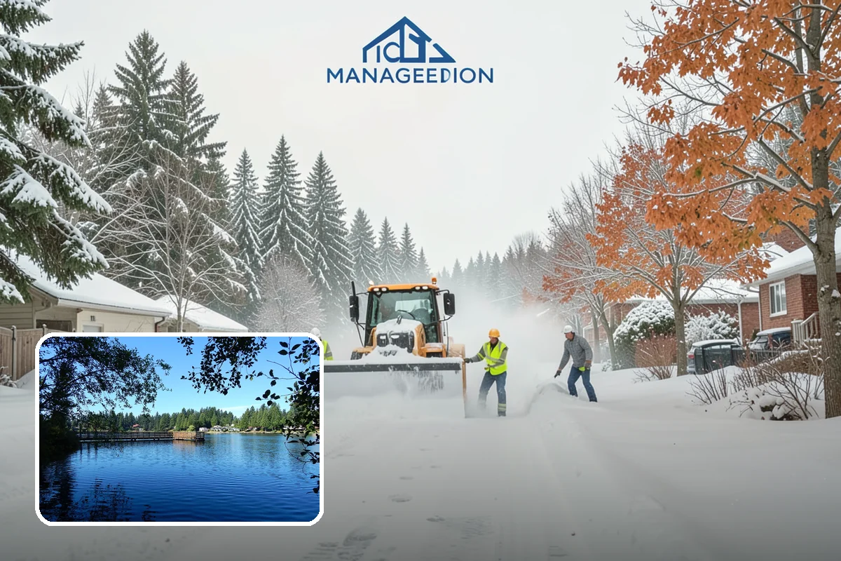 4-Inch Trigger Snow Removal in Federal Way, King County, WA - Lowest visit frequency of any trigger tier