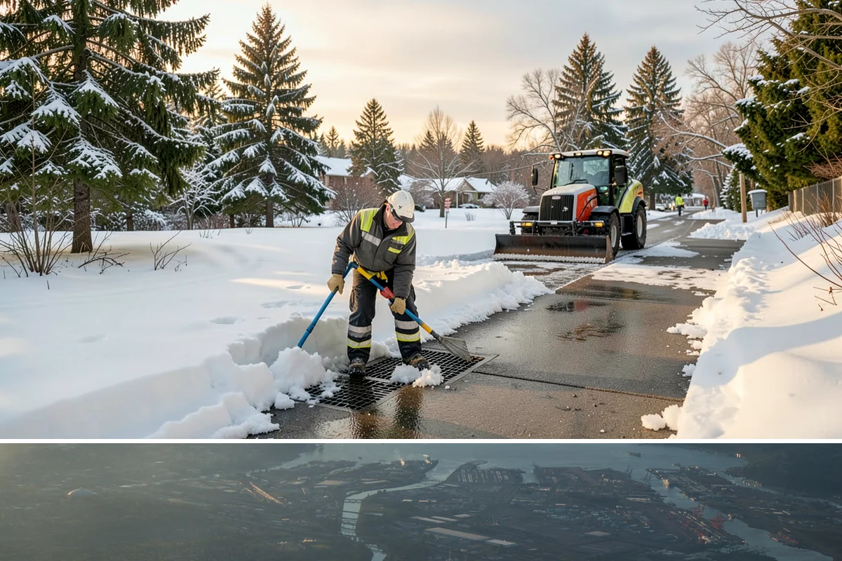 4-Inch Trigger Snow Removal in Fife, Pierce County, WA - This plan mainly engages during the occasional heavy storms that reach the lowlands in mid-winter.
