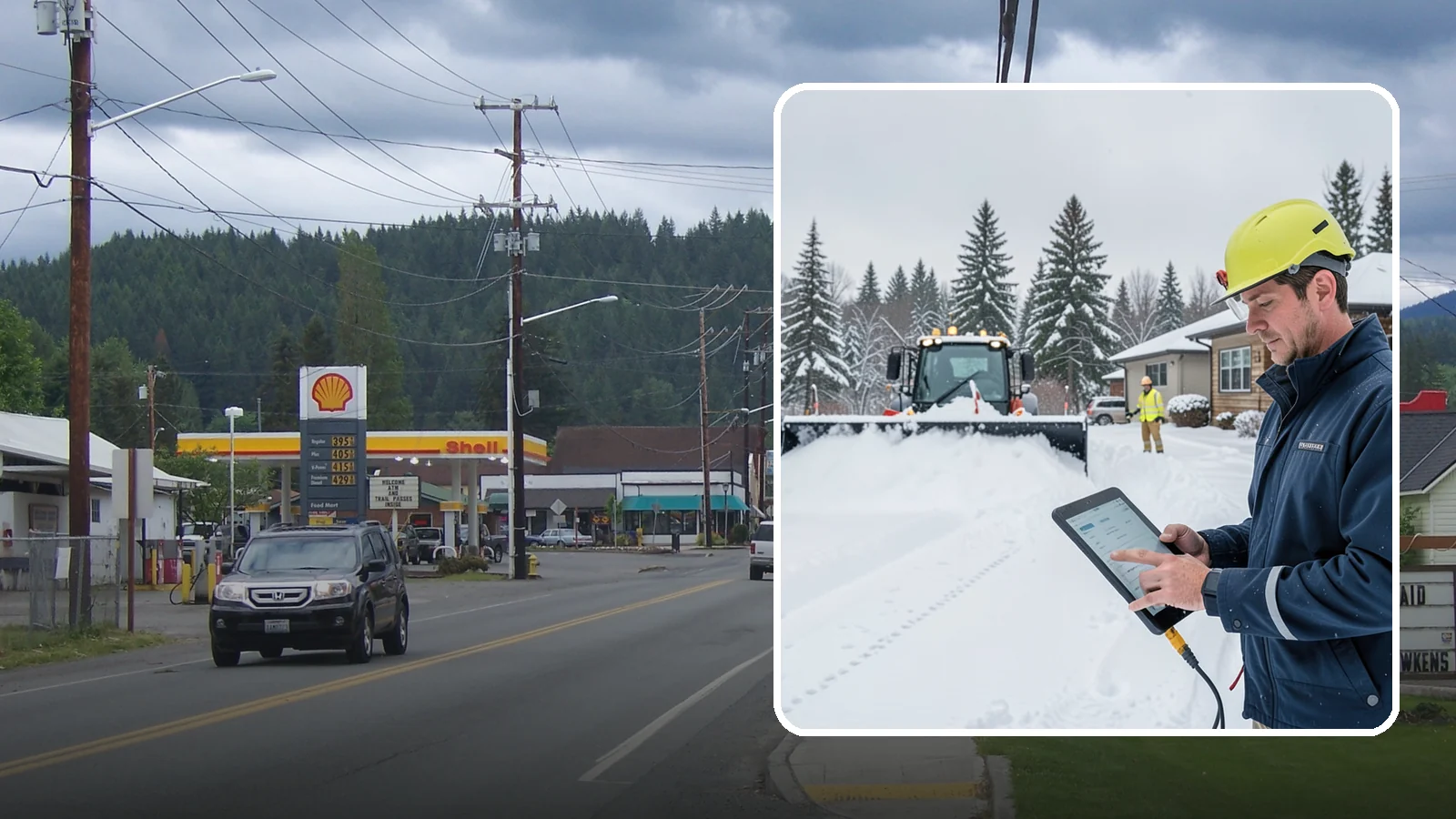 4-Inch Trigger Snow Removal in Granite Falls, Snohomish County, WA - Heavy-accumulation service that activates only once four inches have piled up.