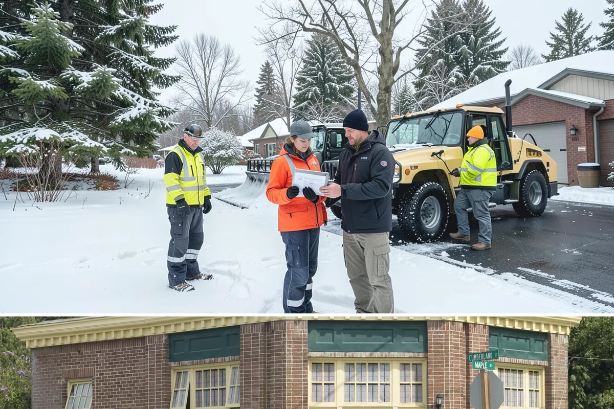 4-Inch Trigger Snow Removal in Hamilton, Skagit County, WA - This plan mainly engages during the occasional heavy storms that reach the lowlands in mid-winter.
