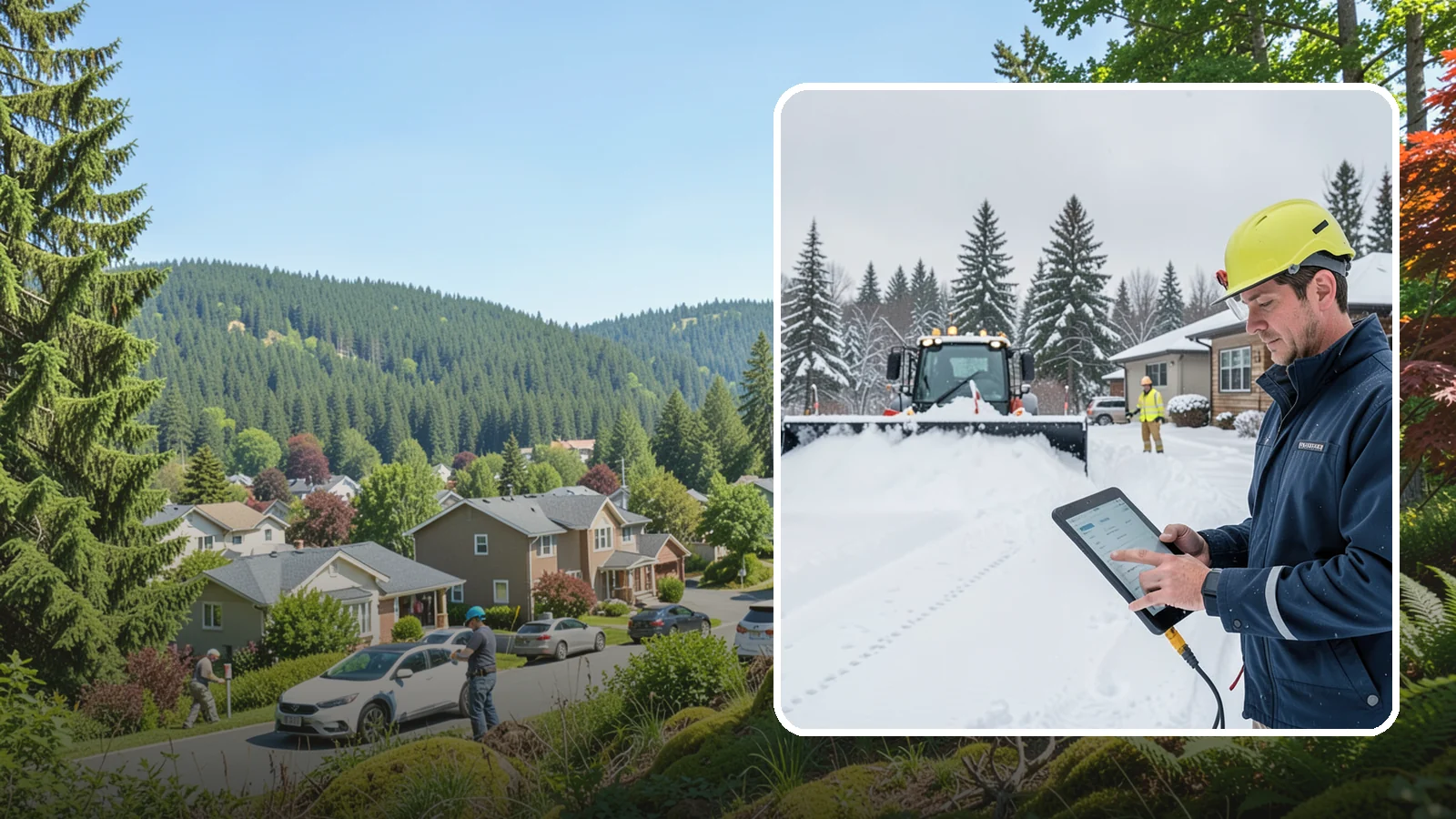 4-Inch Trigger Snow Removal in Index, Snohomish County, WA - Heavy-accumulation service that activates only once four inches have piled up.