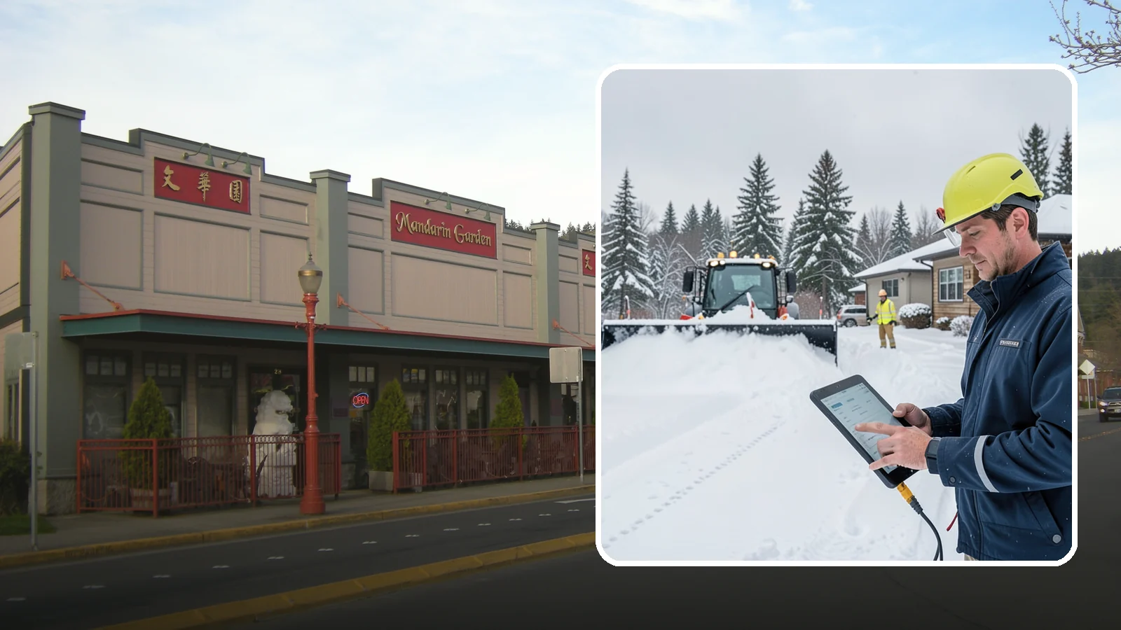 4-Inch Trigger Snow Removal in Issaquah, King County, WA - Heavy-accumulation service that activates only once four inches have piled up.
