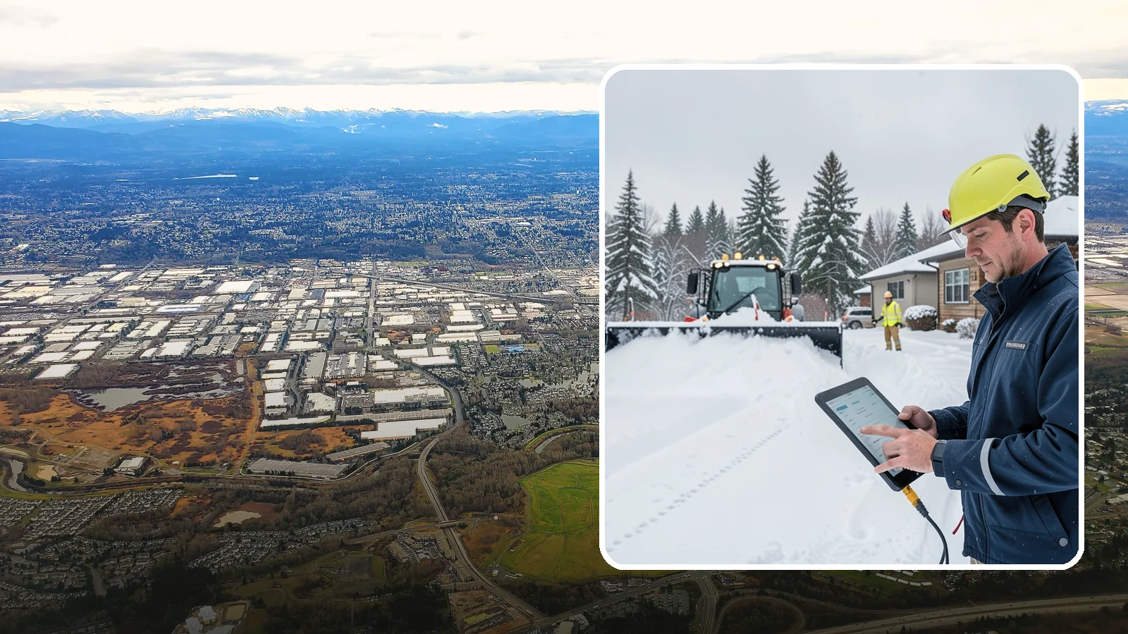 4-Inch Trigger Snow Removal in Kent, King County, WA - Heavy-accumulation service that activates only once four inches have piled up.