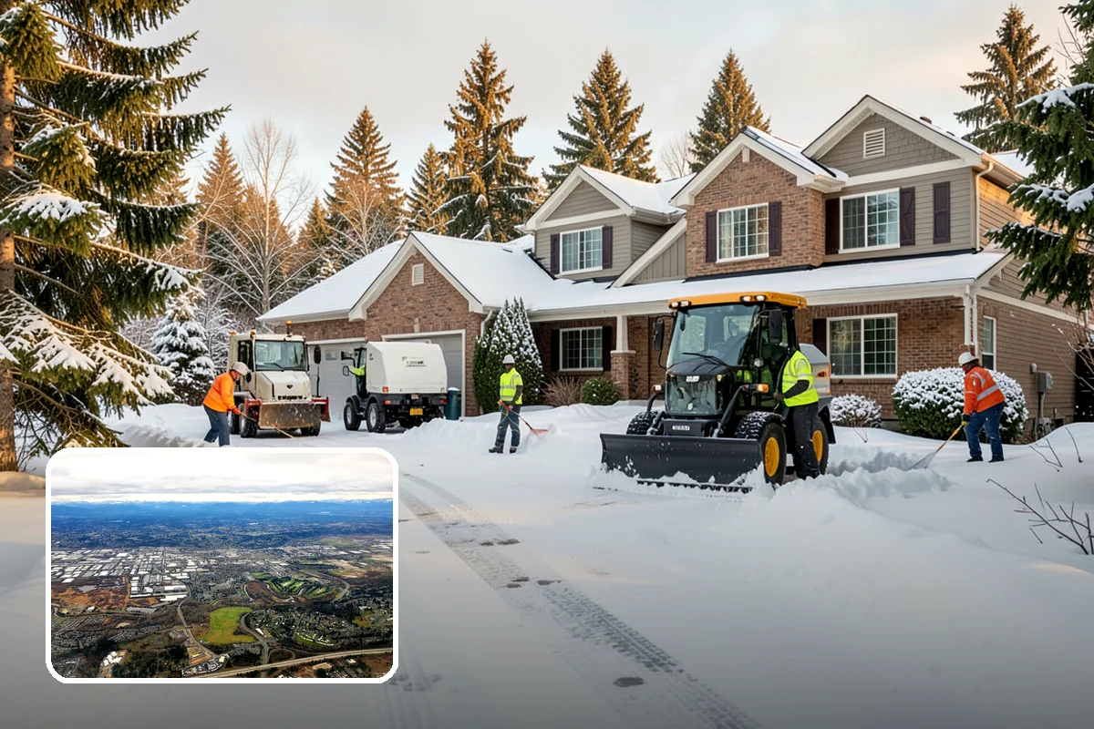 4-Inch Trigger Snow Removal in Kent, King County, WA - Lowest visit frequency of any trigger tier