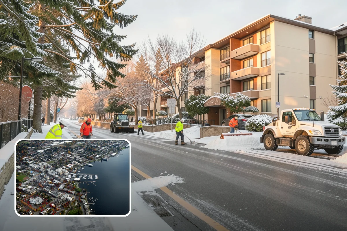 4-Inch Trigger Snow Removal in Kirkland, King County, WA - Lowest visit frequency of any trigger tier