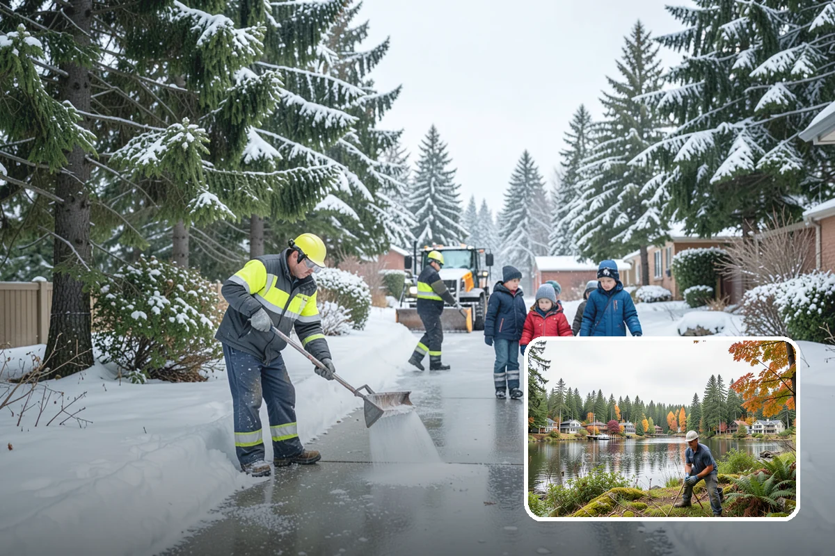 4-Inch Trigger Snow Removal in La Conner, Skagit County, WA - Lowest visit frequency of any trigger tier