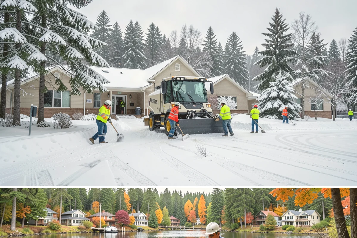 4-Inch Trigger Snow Removal in La Conner, Skagit County, WA - This plan mainly engages during the occasional heavy storms that reach the lowlands in mid-winter.