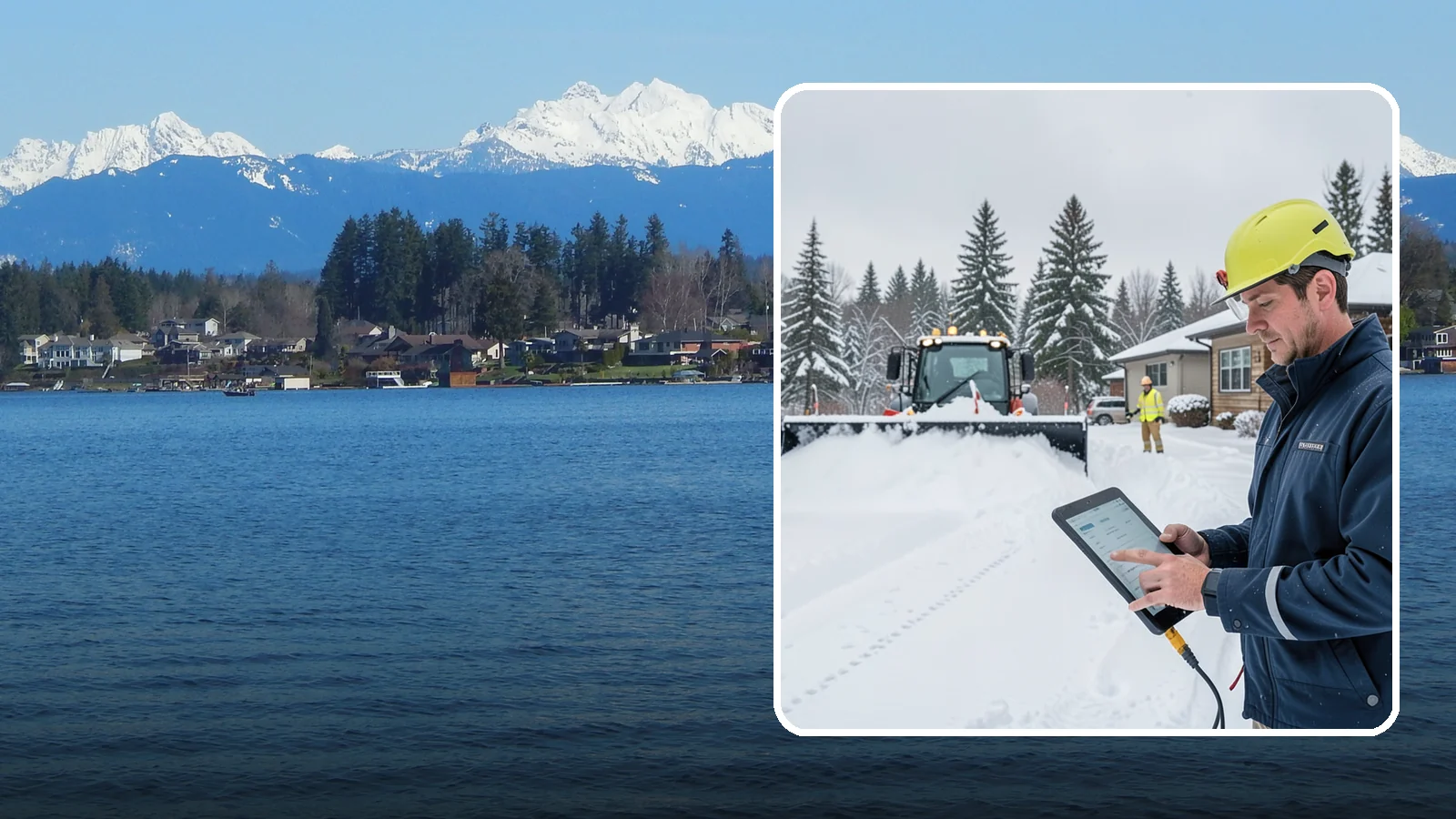 4-Inch Trigger Snow Removal in Lake Stevens, Snohomish County, WA - Heavy-accumulation service that activates only once four inches have piled up.