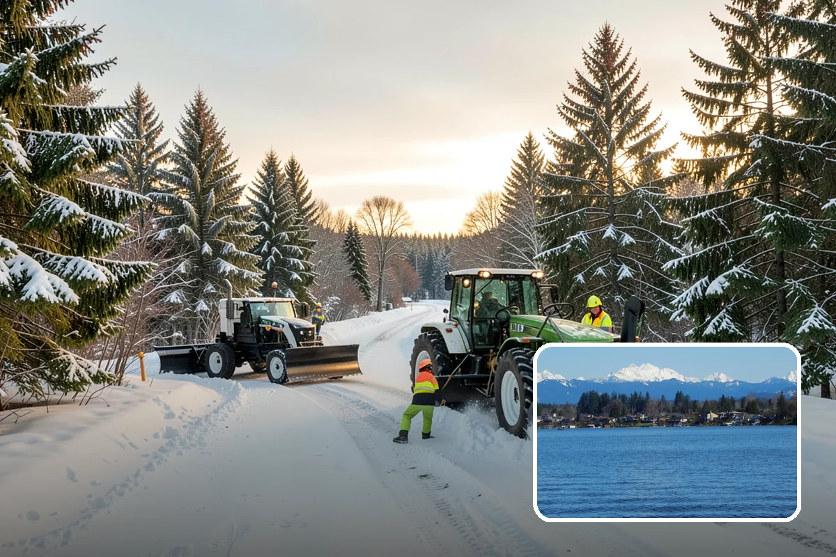 4-Inch Trigger Snow Removal in Lake Stevens, Snohomish County, WA - Lowest visit frequency of any trigger tier