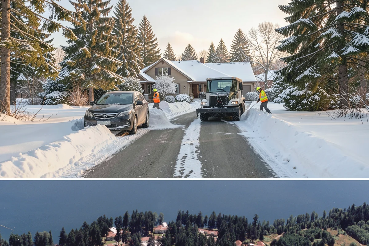 4-Inch Trigger Snow Removal in Lakewood, Pierce County, WA - This plan mainly engages during the occasional heavy storms that reach the lowlands in mid-winter.