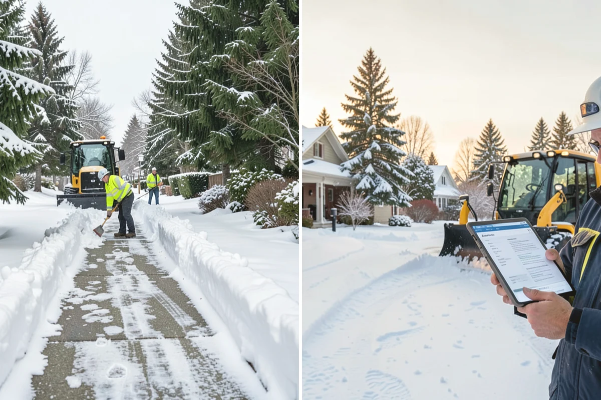4-Inch Trigger Snow Removal in Monroe, Snohomish County, WA - A four-inch activation depth is set on your account