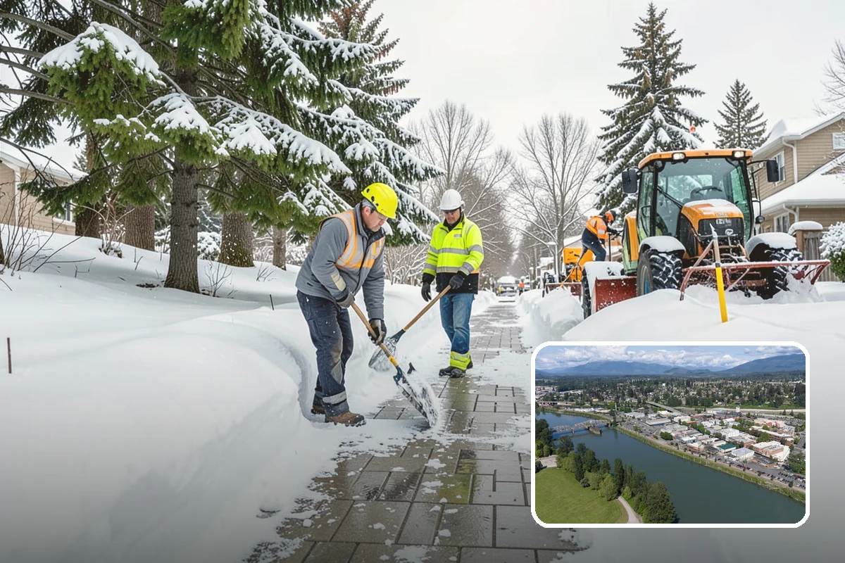 4-Inch Trigger Snow Removal in Mount Vernon, Skagit County, WA - Lowest visit frequency of any trigger tier