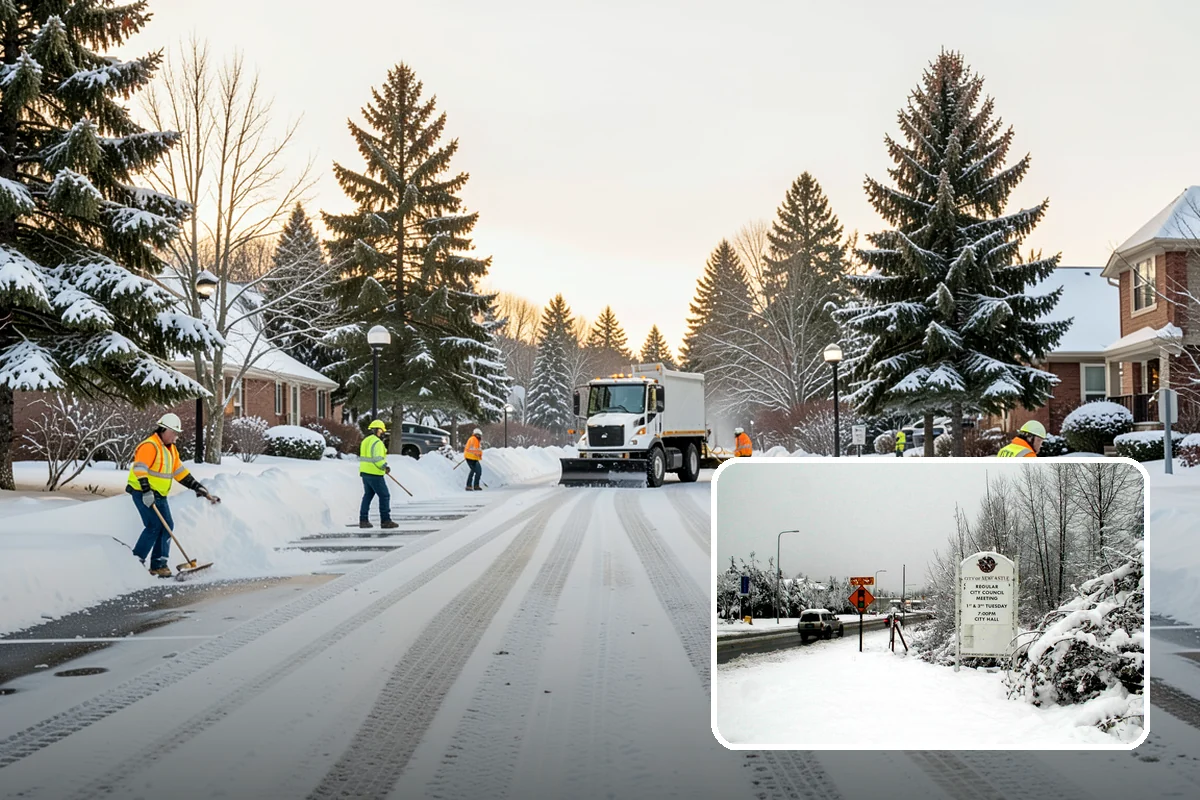 4-Inch Trigger Snow Removal in Newcastle, King County, WA - Lowest visit frequency of any trigger tier