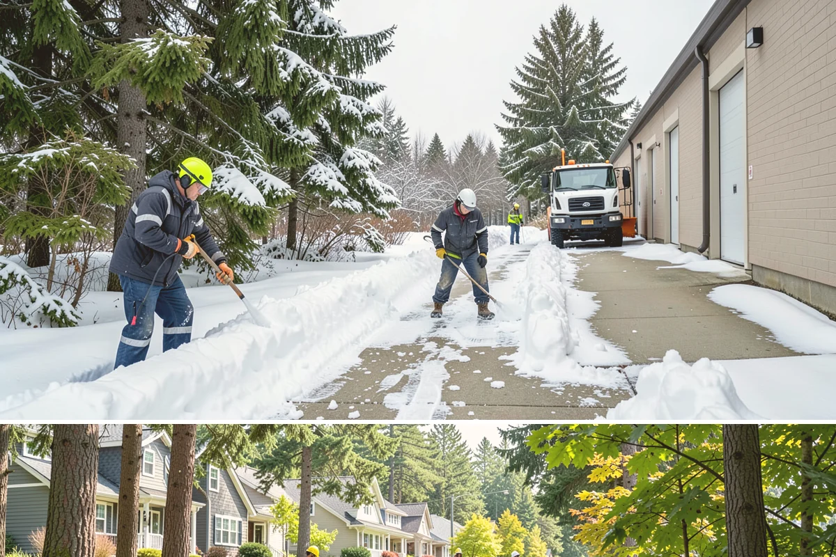 4-Inch Trigger Snow Removal in Normandy Park, King County, WA - This plan mainly engages during the occasional heavy storms that reach the lowlands in mid-winter.