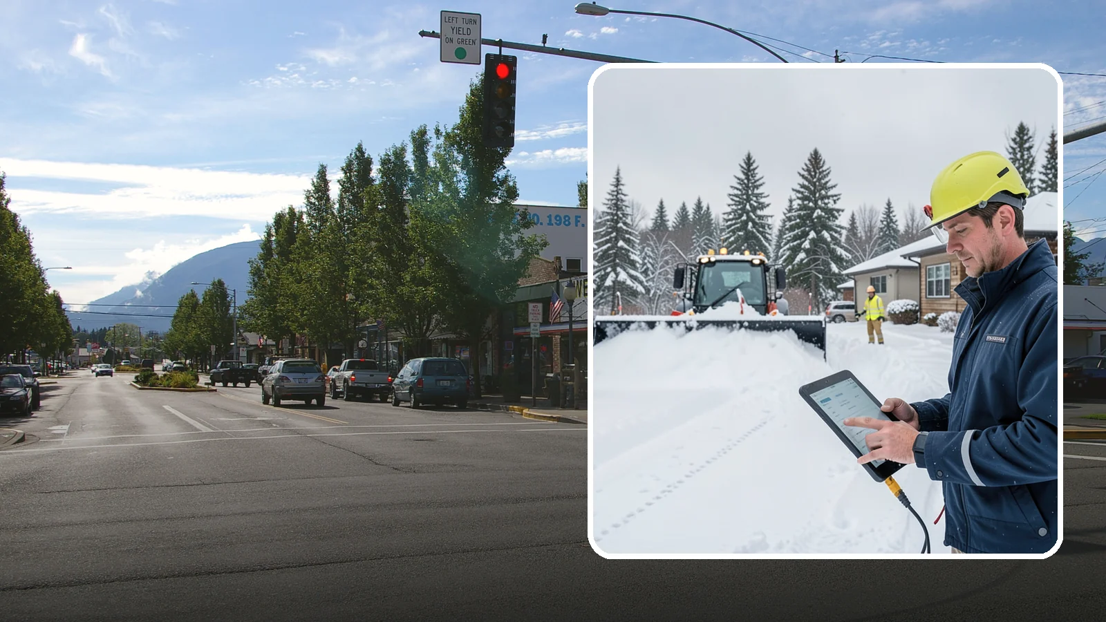 4-Inch Trigger Snow Removal in North Bend, King County, WA - Heavy-accumulation service that activates only once four inches have piled up.