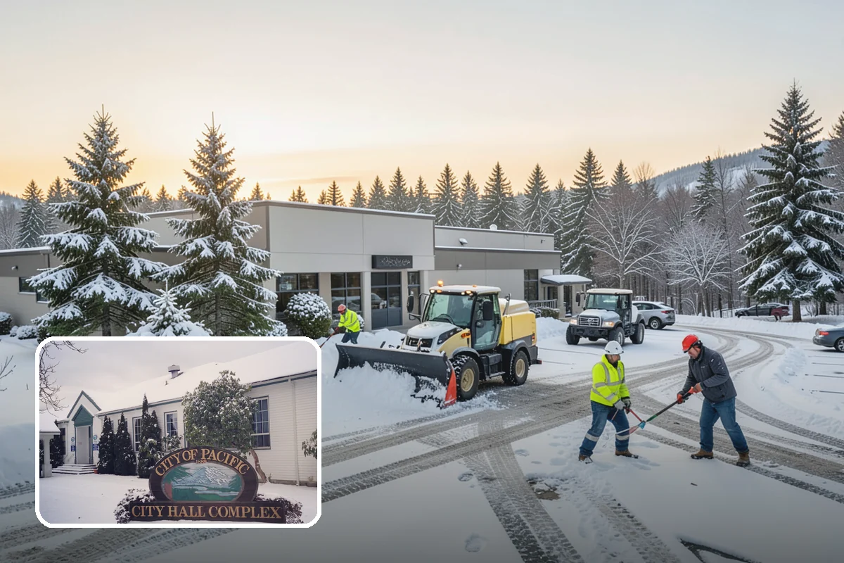 4-Inch Trigger Snow Removal in Pacific, King County, WA - Lowest visit frequency of any trigger tier