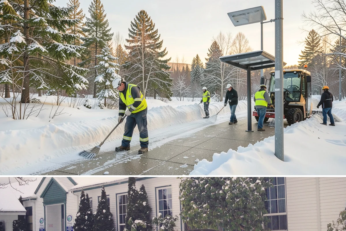 4-Inch Trigger Snow Removal in Pacific, King County, WA - This plan mainly engages during the occasional heavy storms that reach the lowlands in mid-winter.
