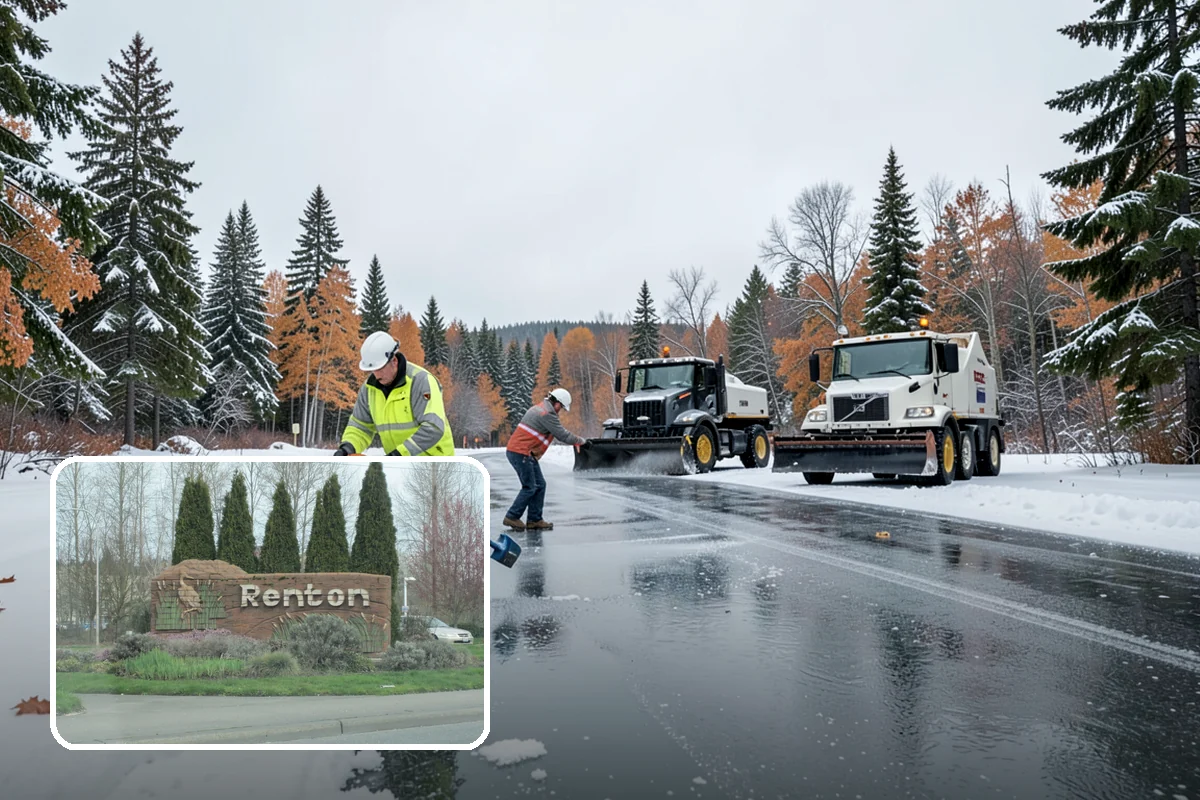 4-Inch Trigger Snow Removal in Renton, King County, WA - Lowest visit frequency of any trigger tier