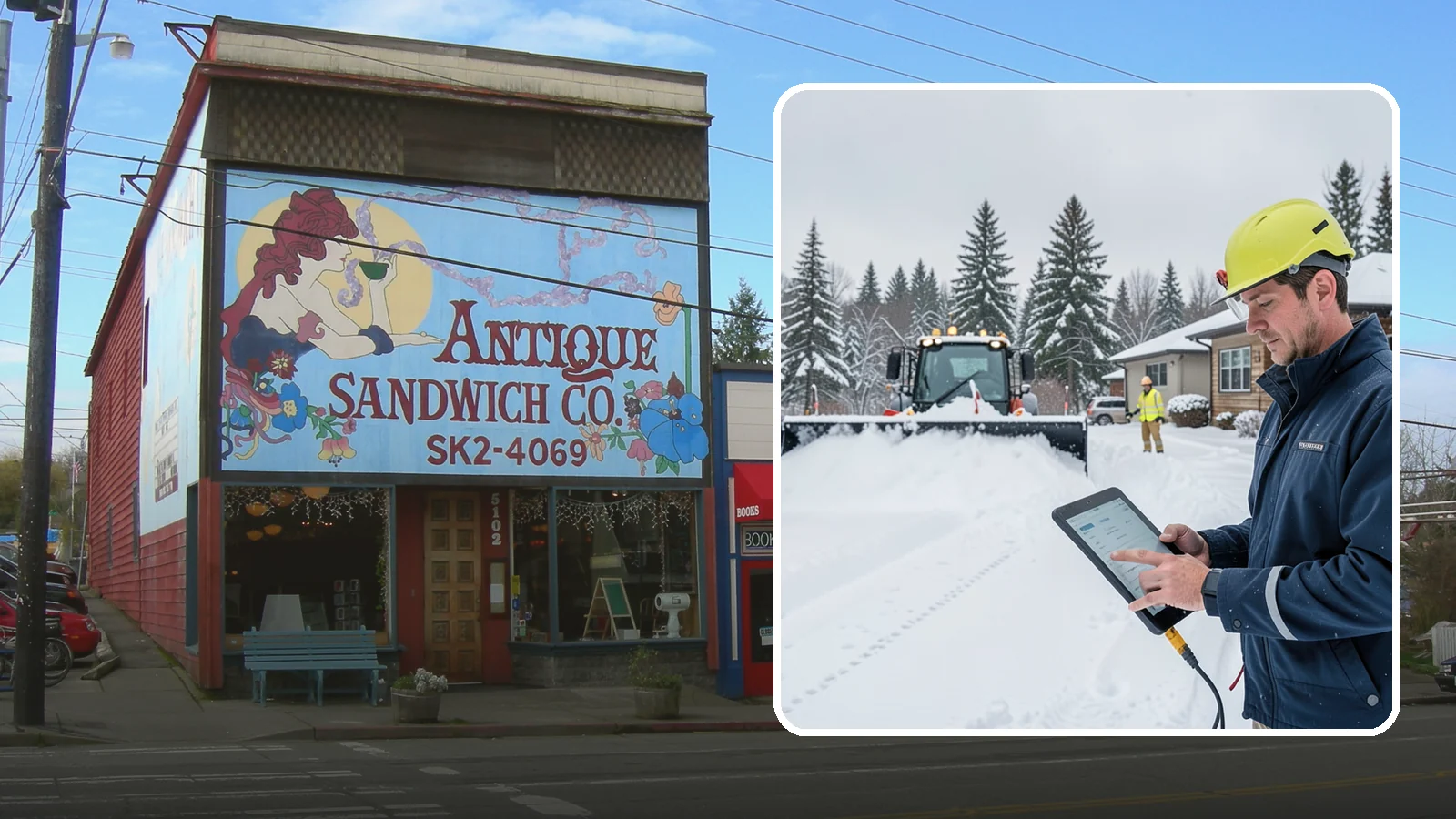 4-Inch Trigger Snow Removal in Ruston, Pierce County, WA - Heavy-accumulation service that activates only once four inches have piled up.