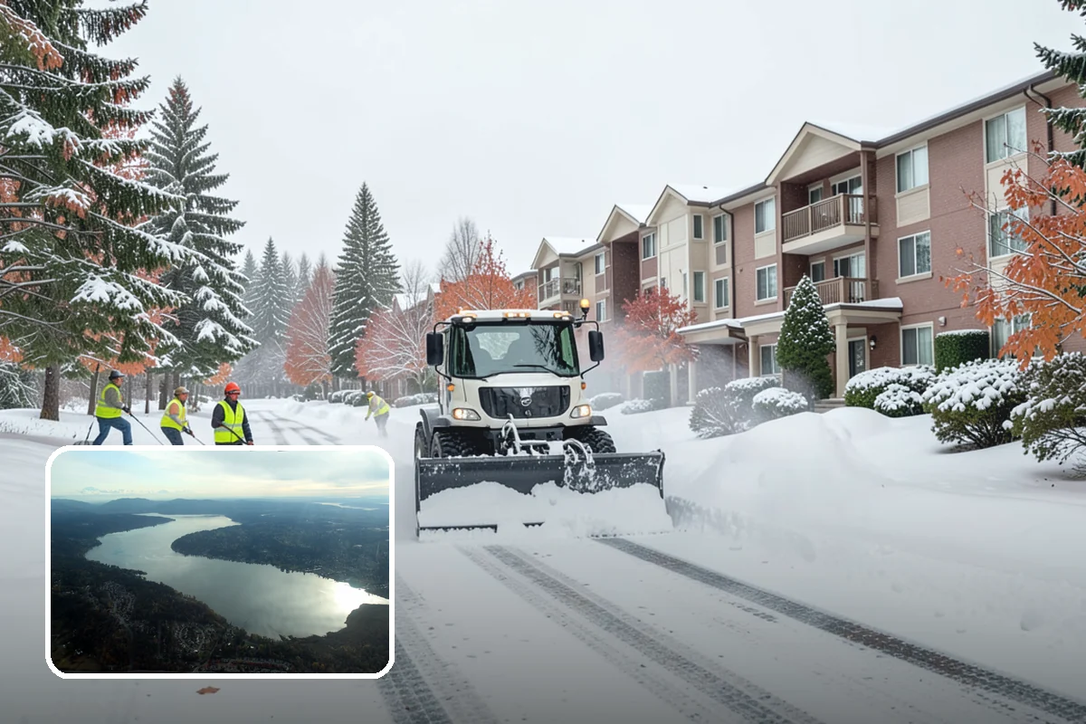 4-Inch Trigger Snow Removal in Sammamish, King County, WA - Lowest visit frequency of any trigger tier