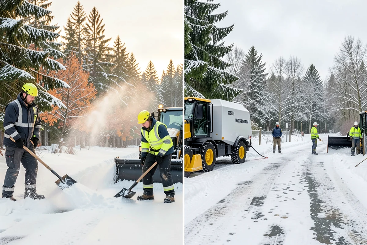 4-Inch Trigger Snow Removal in SeaTac, King County, WA - A four-inch activation depth is set on your account