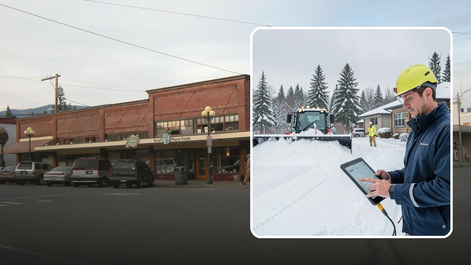 4-Inch Trigger Snow Removal in Sedro-Woolley, Skagit County, WA - Heavy-accumulation service that activates only once four inches have piled up.