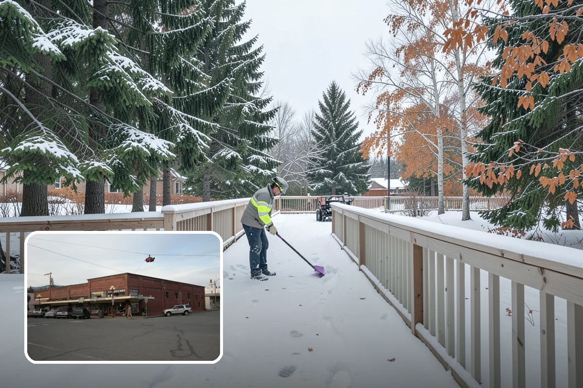 4-Inch Trigger Snow Removal in Sedro-Woolley, Skagit County, WA - Lowest visit frequency of any trigger tier