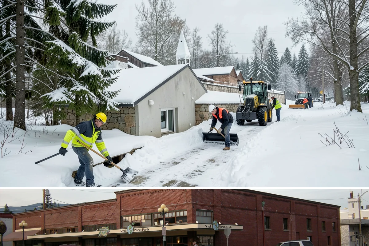 4-Inch Trigger Snow Removal in Sedro-Woolley, Skagit County, WA - This plan mainly engages during the occasional heavy storms that reach the lowlands in mid-winter.
