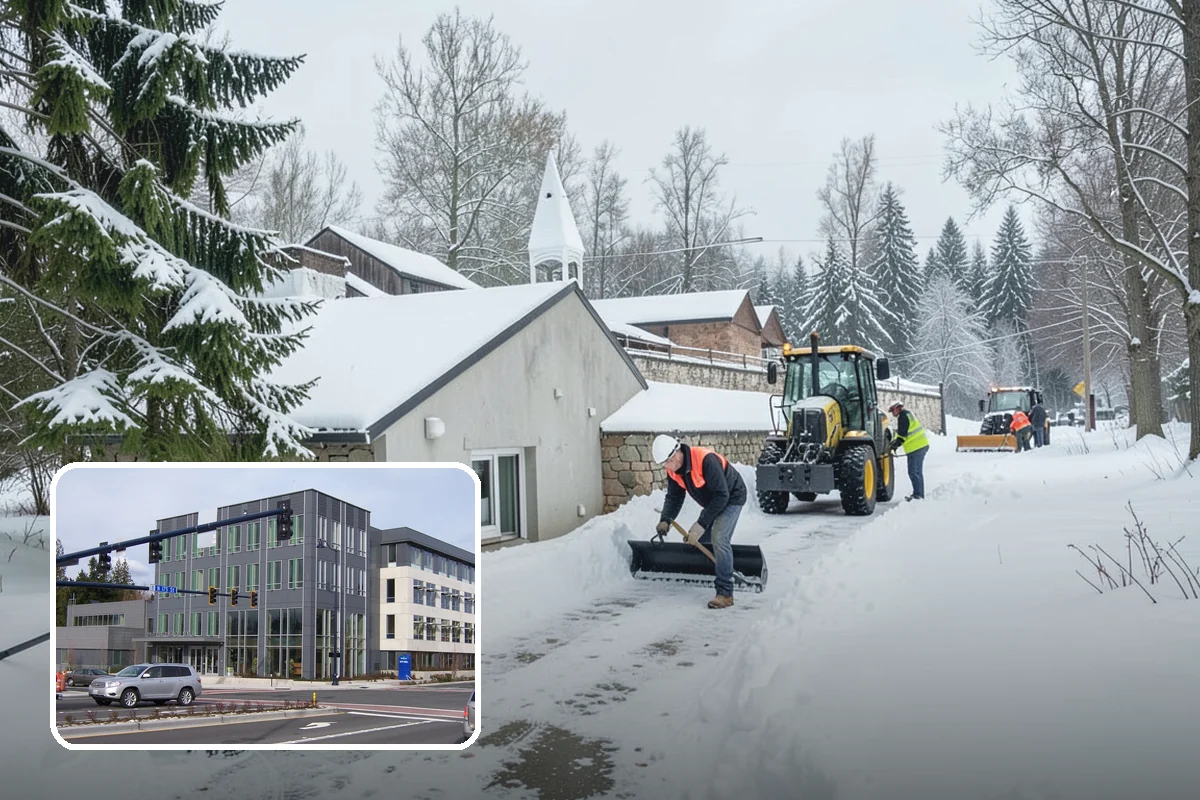 4-Inch Trigger Snow Removal in Shoreline, King County, WA - Lowest visit frequency of any trigger tier