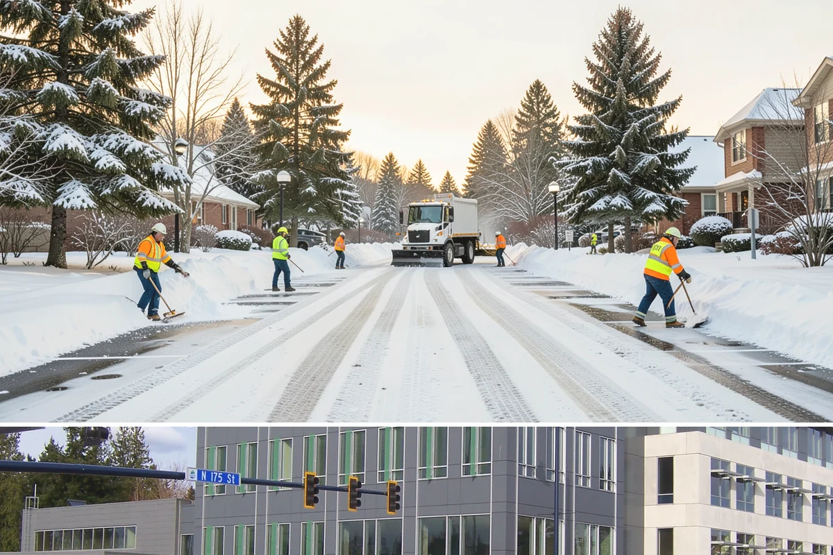 4-Inch Trigger Snow Removal in Shoreline, King County, WA - This plan mainly engages during the occasional heavy storms that reach the lowlands in mid-winter.