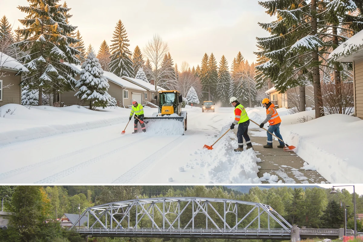 4-Inch Trigger Snow Removal in Skykomish, King County, WA - This plan mainly engages during the occasional heavy storms that reach the lowlands in mid-winter.