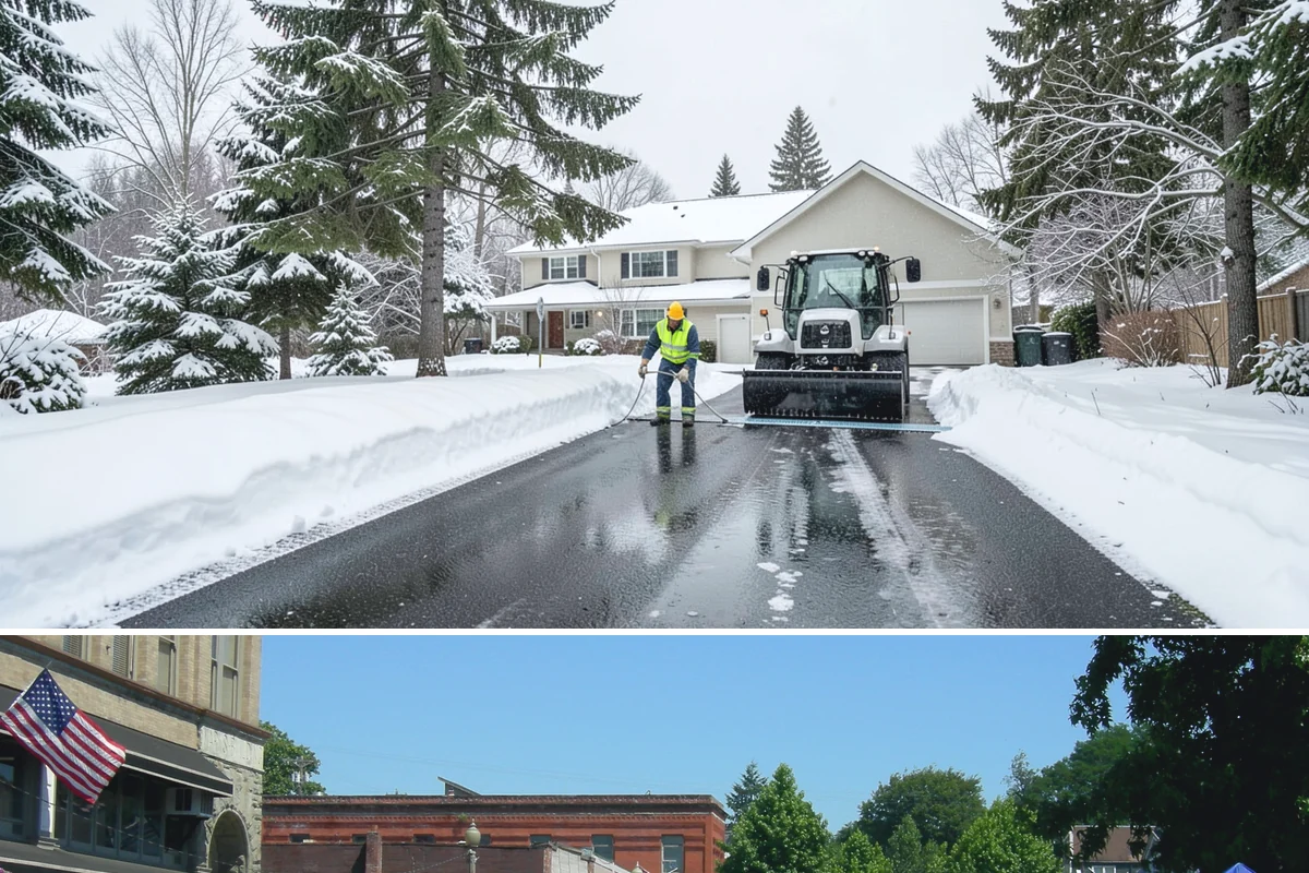 4-Inch Trigger Snow Removal in Snohomish, Snohomish County, WA - This plan mainly engages during the occasional heavy storms that reach the lowlands in mid-winter.