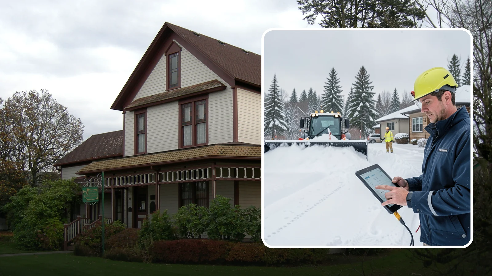 4-Inch Trigger Snow Removal in Sumner, Pierce County, WA - Heavy-accumulation service that activates only once four inches have piled up.