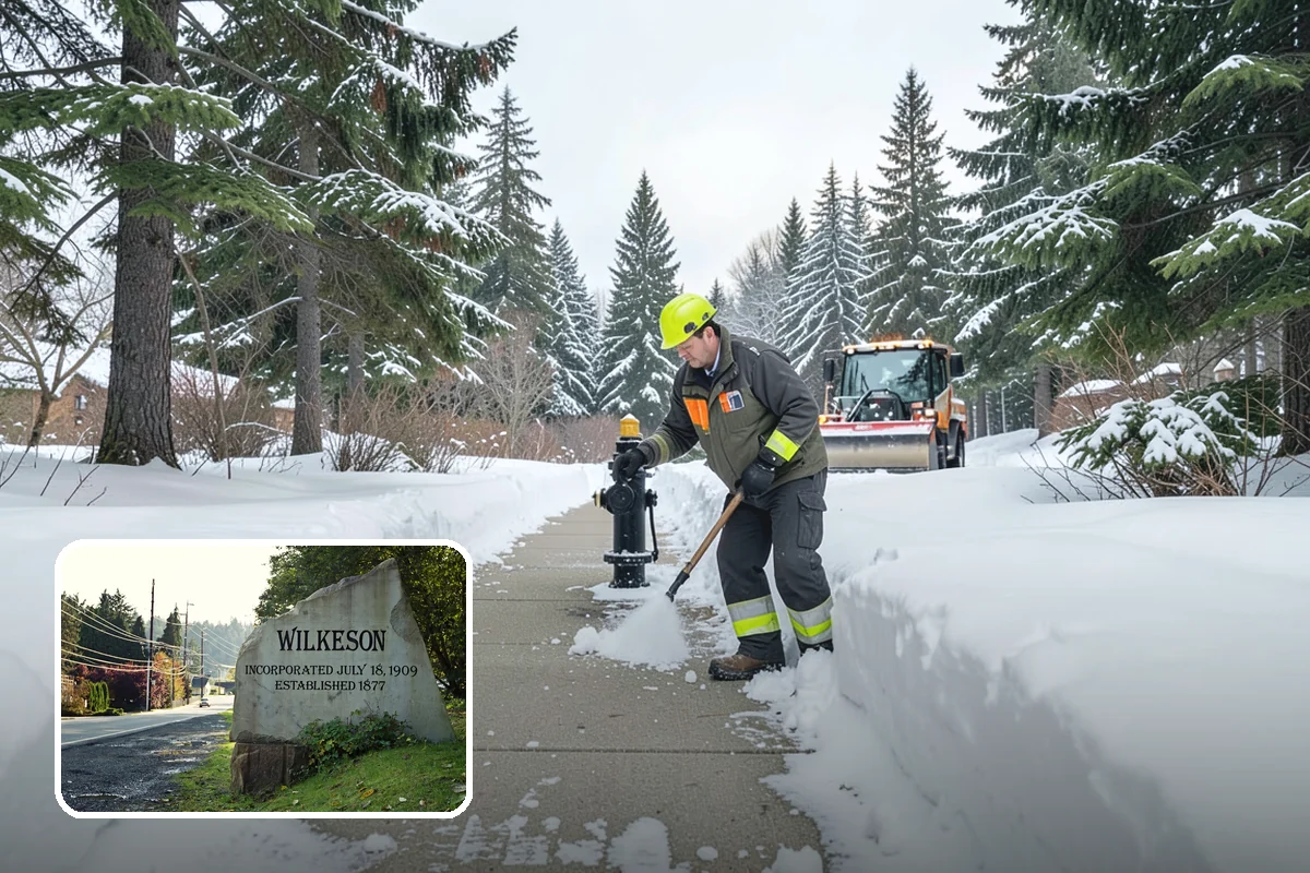 4-Inch Trigger Snow Removal in Wilkeson, Pierce County, WA - Lowest visit frequency of any trigger tier